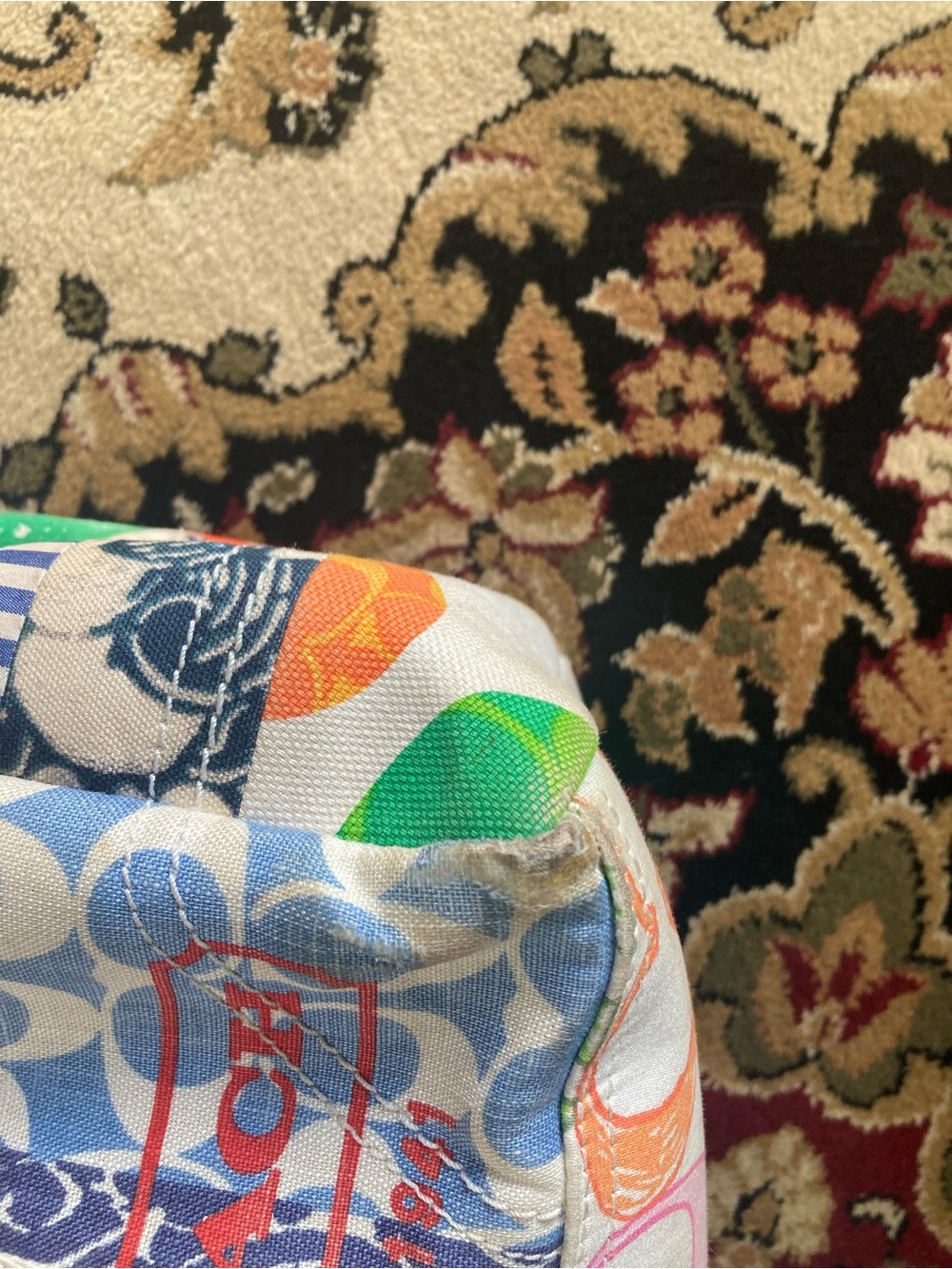 Vintage Coach Hampton Patchwork Tote - Picture 5 of 11